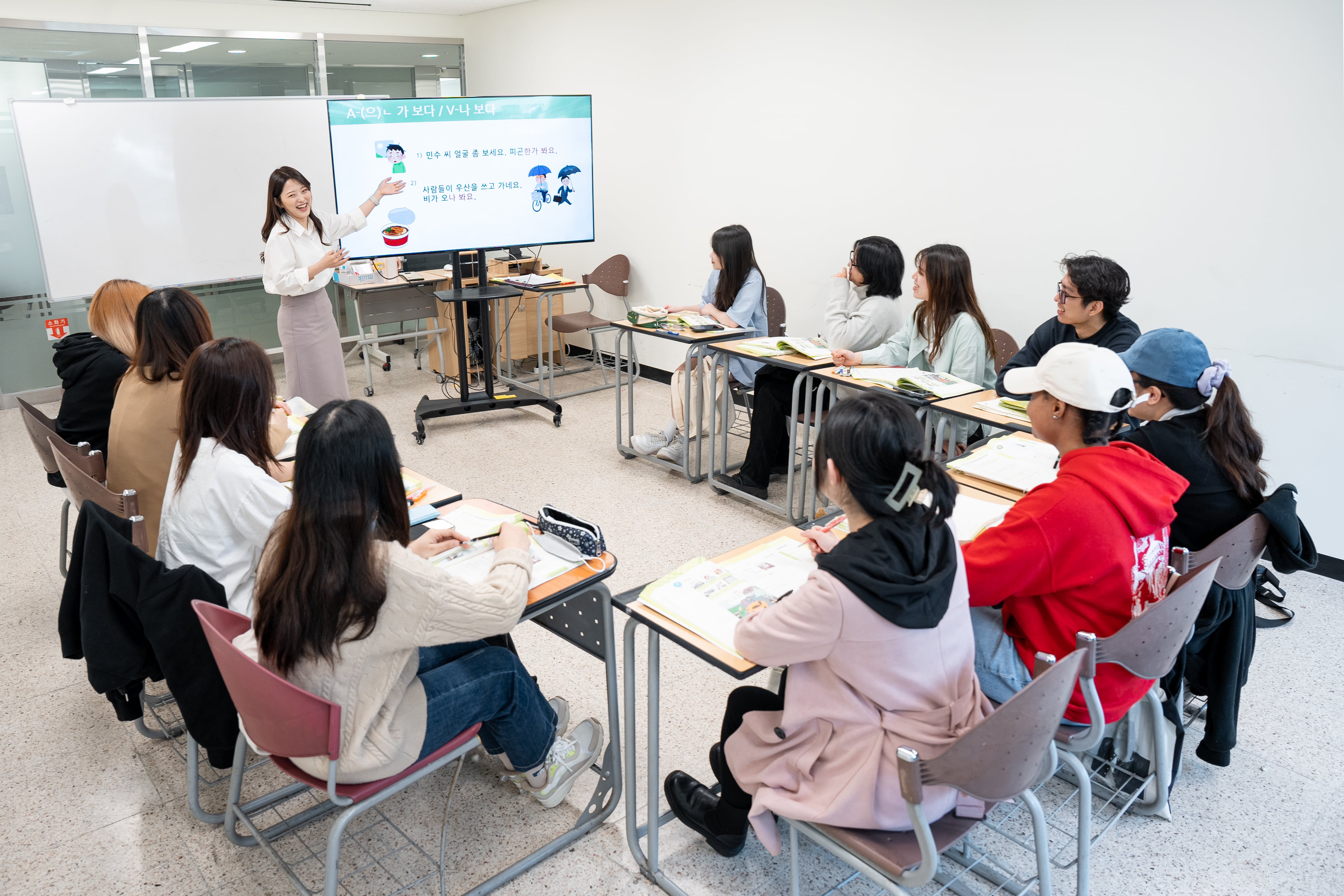 世宗大学/世宗語学院での授業風景