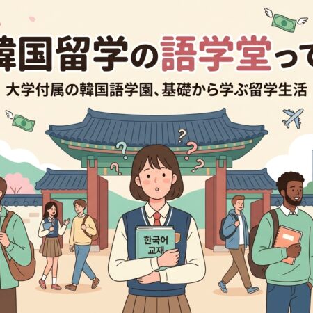 【保存版】韓国留学の語学堂って？民間語学学校との違い・人気校の特徴や寮・リビンテル比較